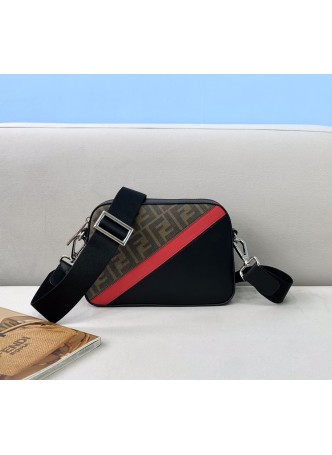Fendi 0133 Peekaboo Mini Leather Bag